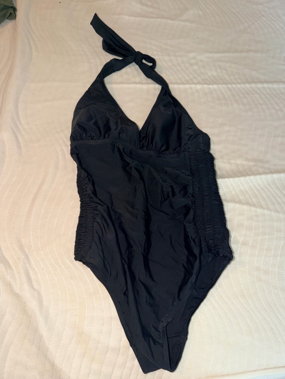 Beach Bump Black Motherhood Maternity SwimSuit